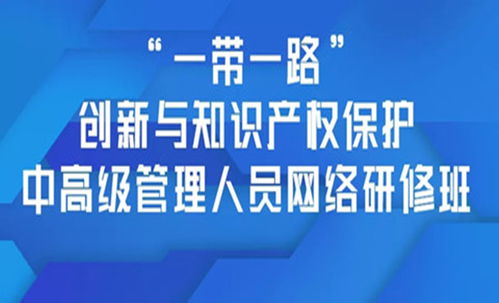聚焦創(chuàng)新與保護(hù) 一帶一路中高級管理人員知識產(chǎn)權(quán)網(wǎng)絡(luò)研修班火熱招生中